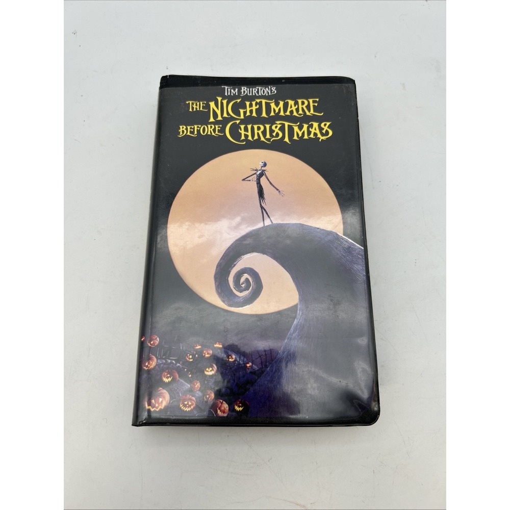 Tim Burton's The Nightmare Before Christmas VHS 1994
